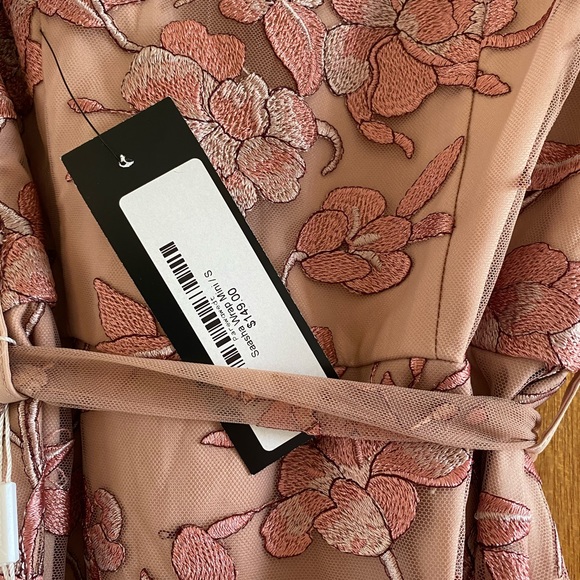 Twosisters Sasha Wrap Mini Dress Sz. S - Picture 2 of 5